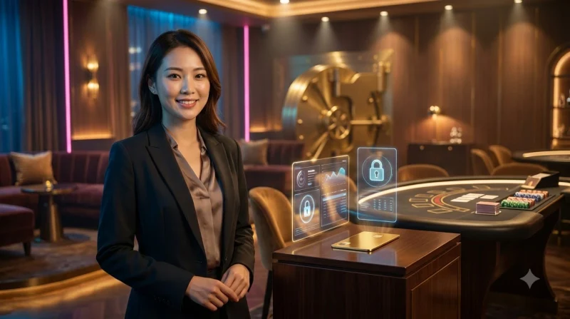 Máy tính bảng hiển thị giao diện kiểm tra thông tin nền tảng giải trí trực tuyến