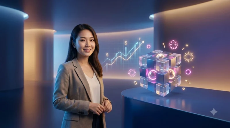 Minh họa các tiêu chí đánh giá uy tín với biểu tượng checklist holographic và khiên bảo mật